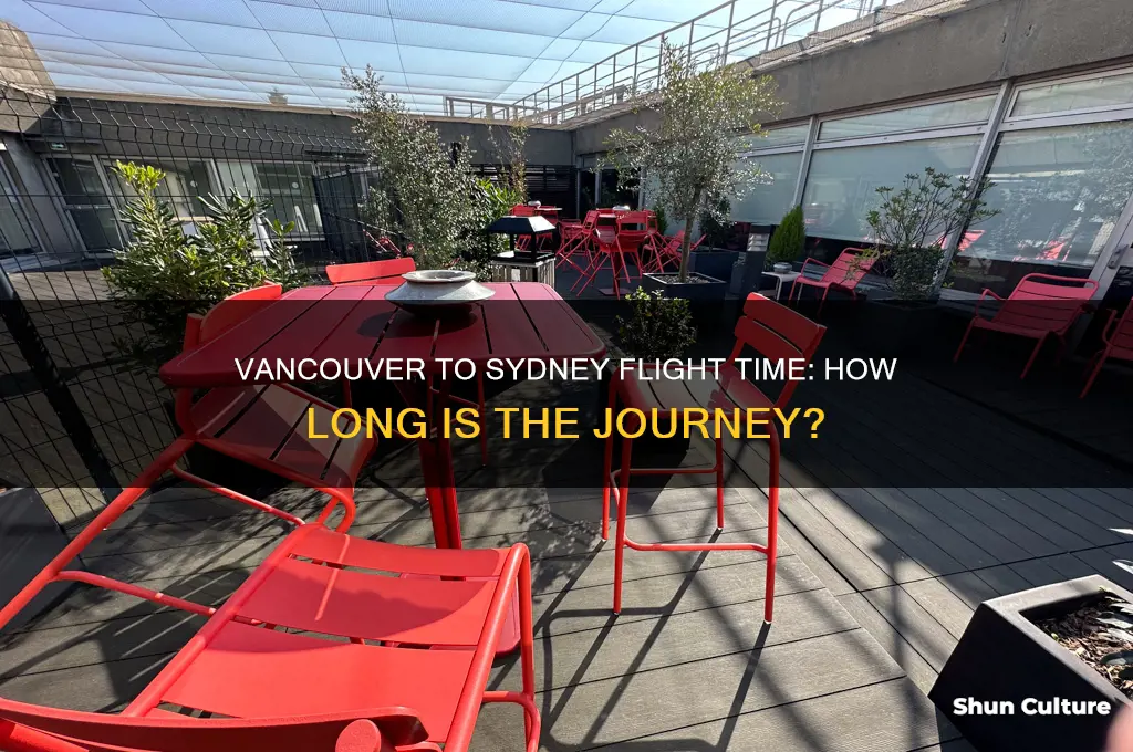 how many hours to fly from vancouver to sydney australia
