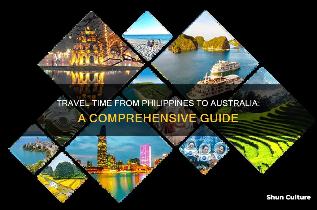 how many hours to go to australia from philippines