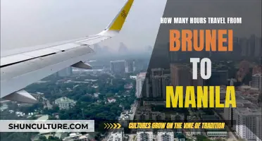 Travel Time: Brunei to Manila in Hours