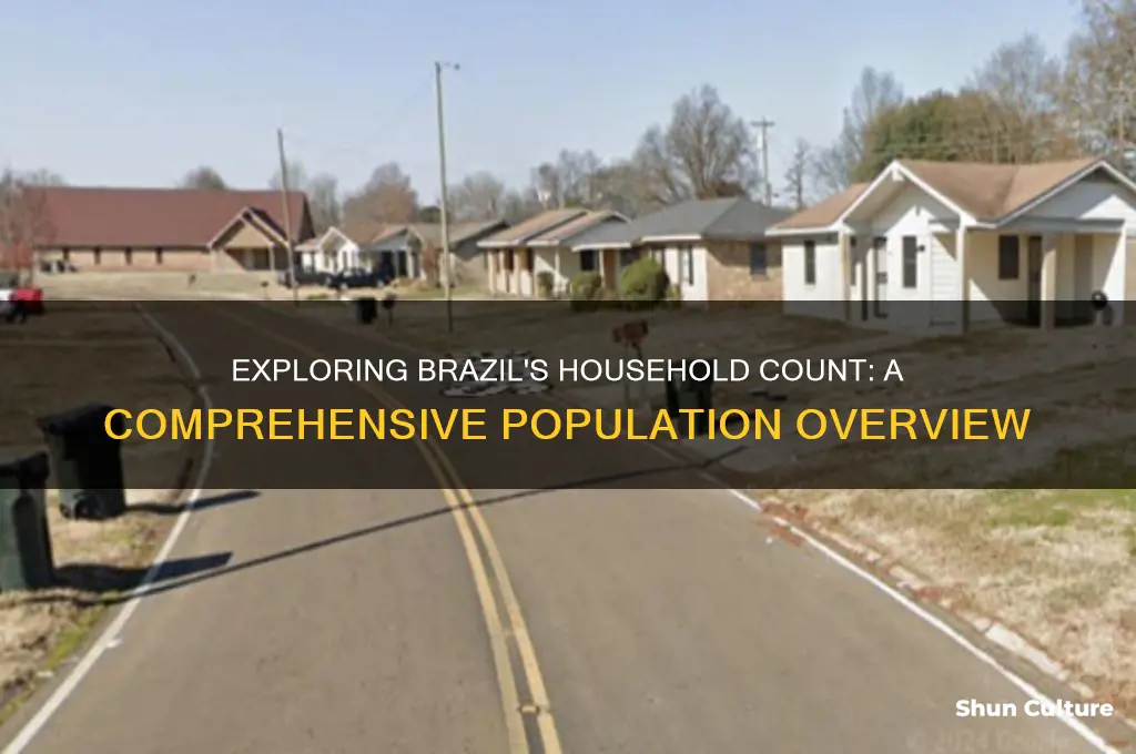 how many households in brazil