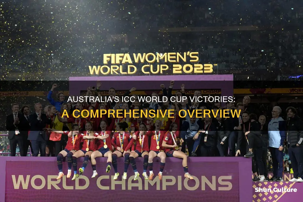 how many icc world cup australia won