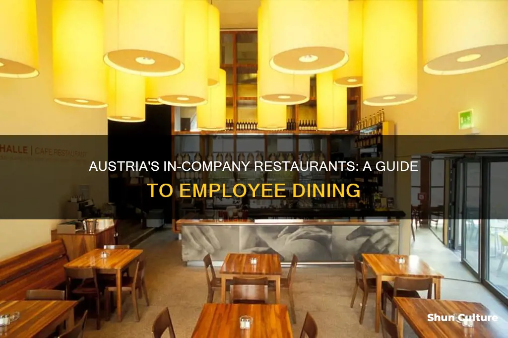 how many incompany restaurants for employees in austria