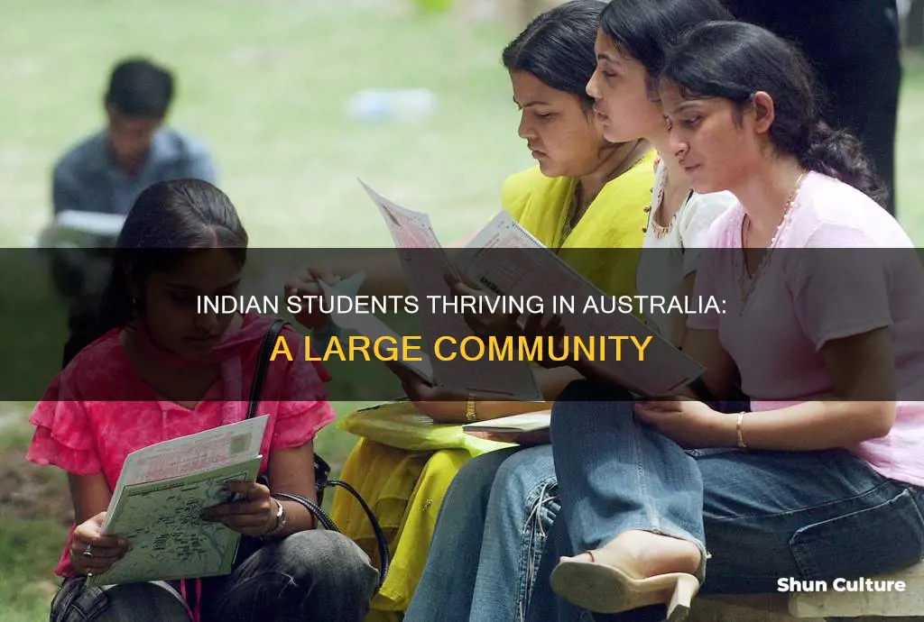 how many indian students in australia