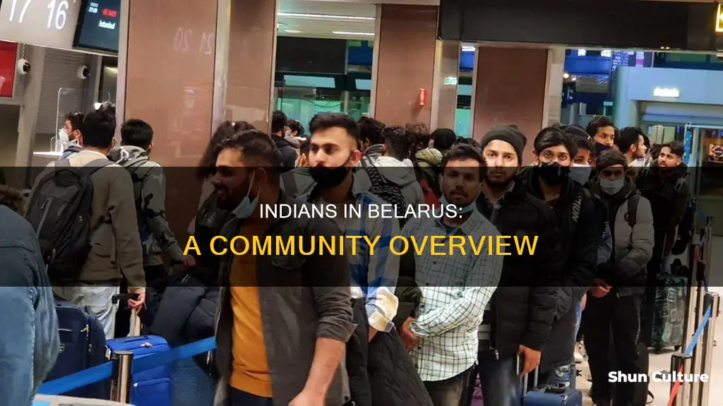 how many indians in belarus