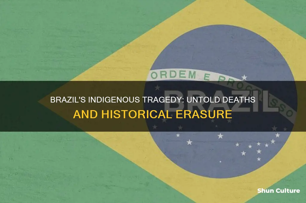 how many indigenous people died in brazil
