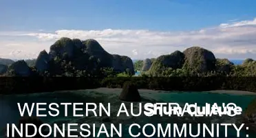 how many indonesians live in western australia