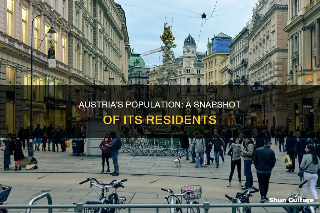 how many inhabitants does austria have