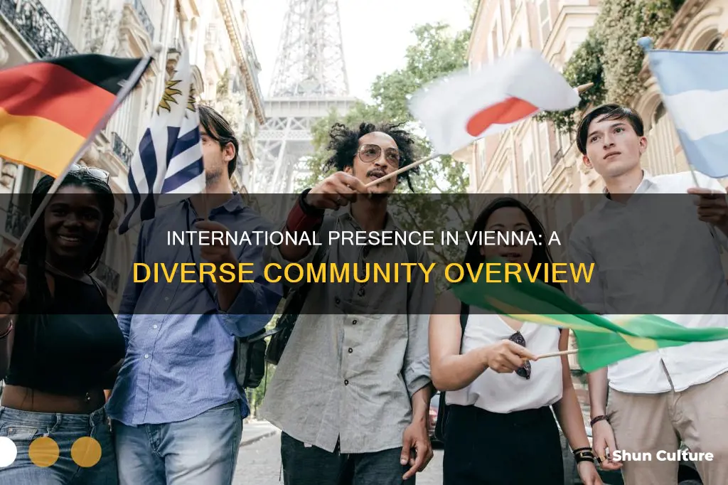 how many international communities are living in vienna austria