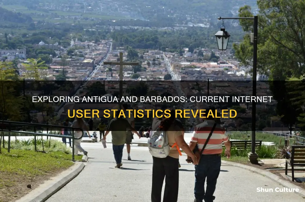 how many internet users in antigua and barbados