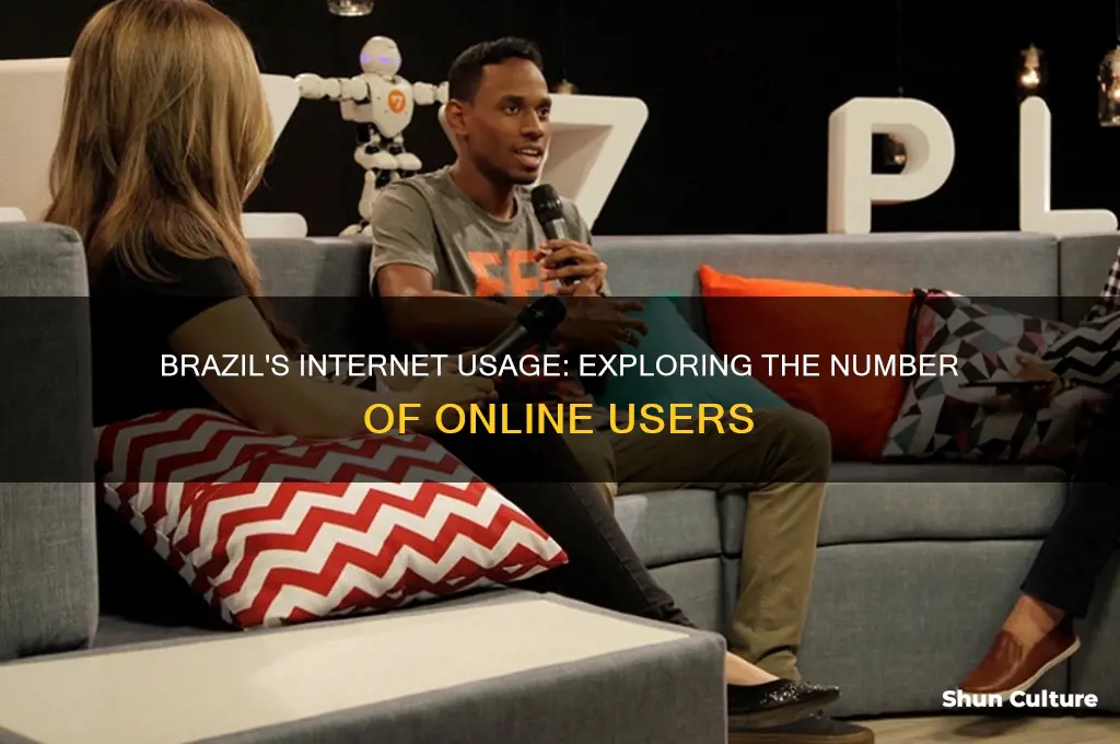 how many internet users in brazil