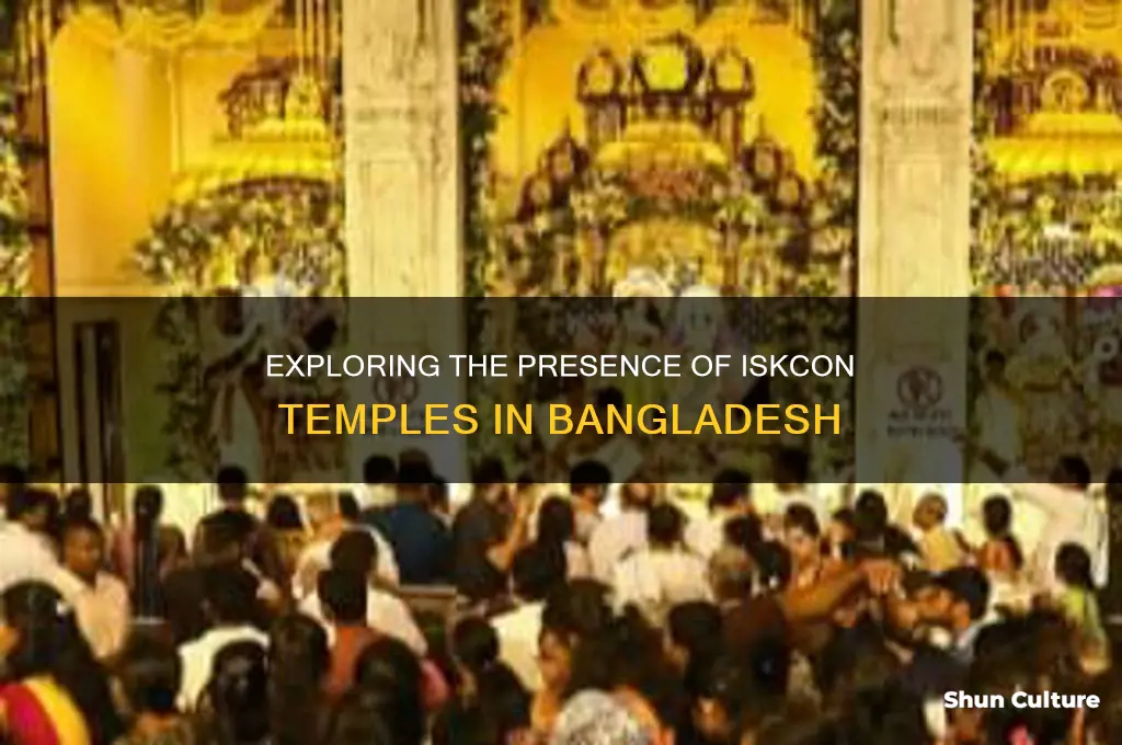 how many iskcon temple in bangladesh