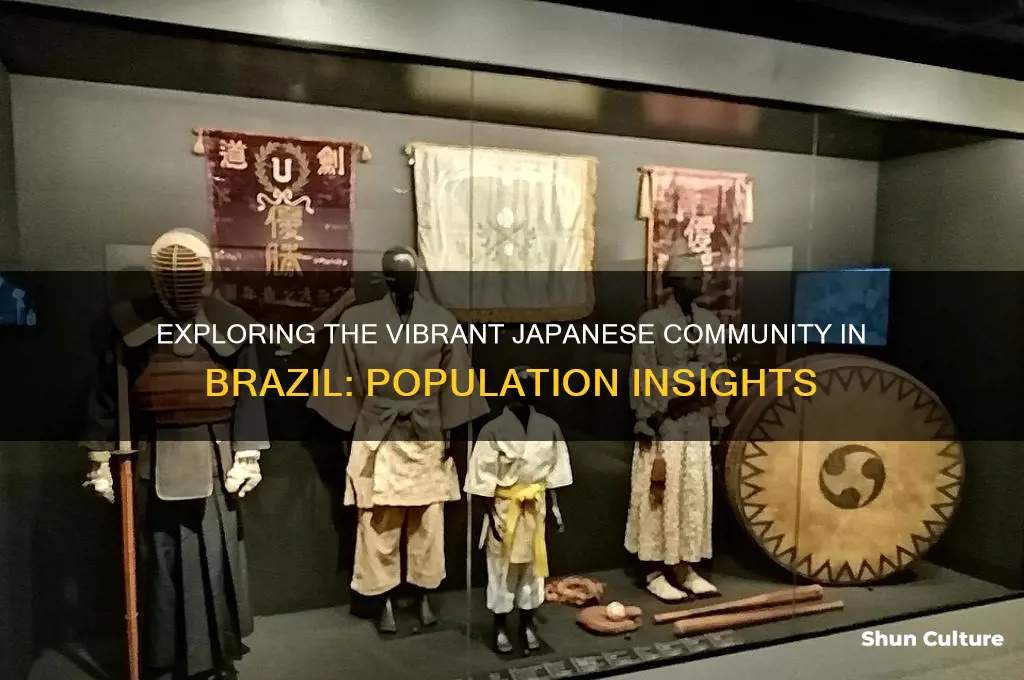 how many japanese people live in brazil