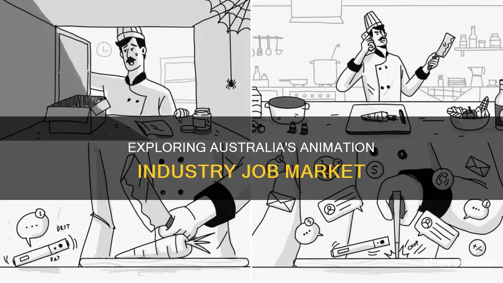 how many jobs in animation are in australia