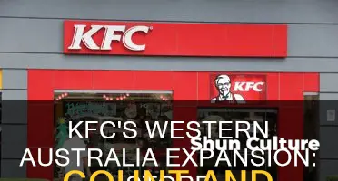 how many kfc stores in western australia