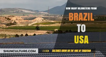 Distance from Brazil to USA: A Comprehensive Kilometer Breakdown