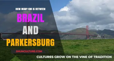 Distance Between Brazil and Parkersburg: A Cross-Continental Journey