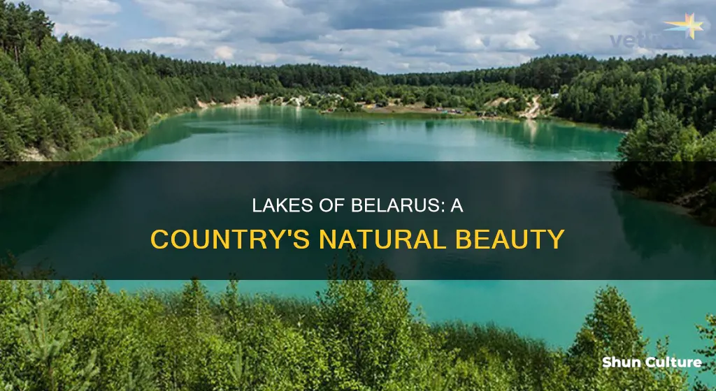 how many lakes are there in belarus