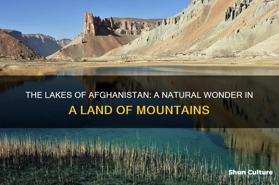 how many lakes does afghanistan have