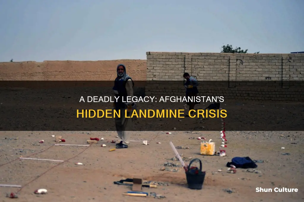 how many landmines are in afghanistan