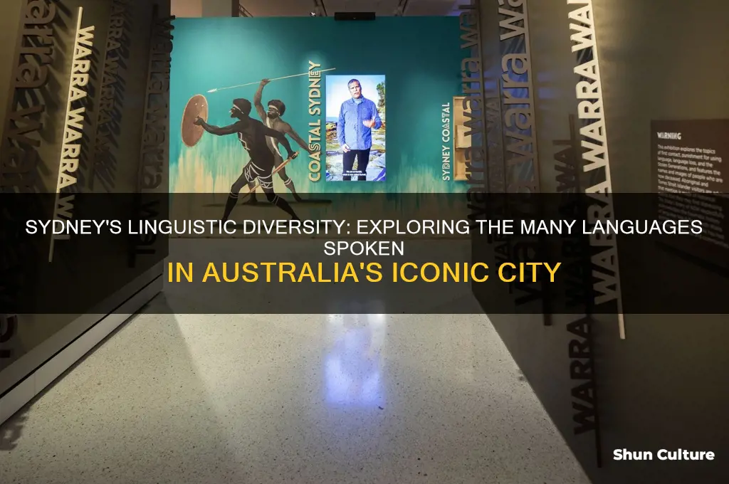how many languages are spoken in sydney australia