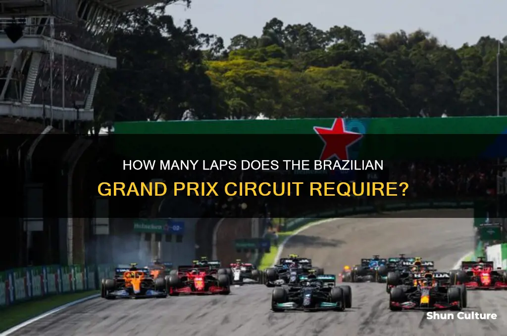 how many laps brazil gp