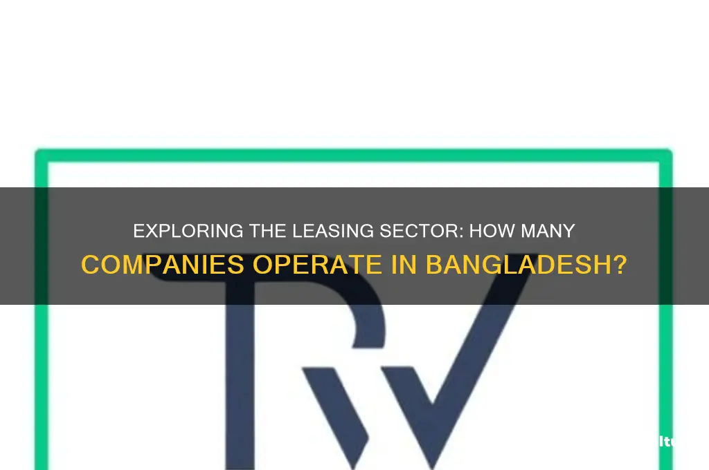 how many leasing company in bangladesh