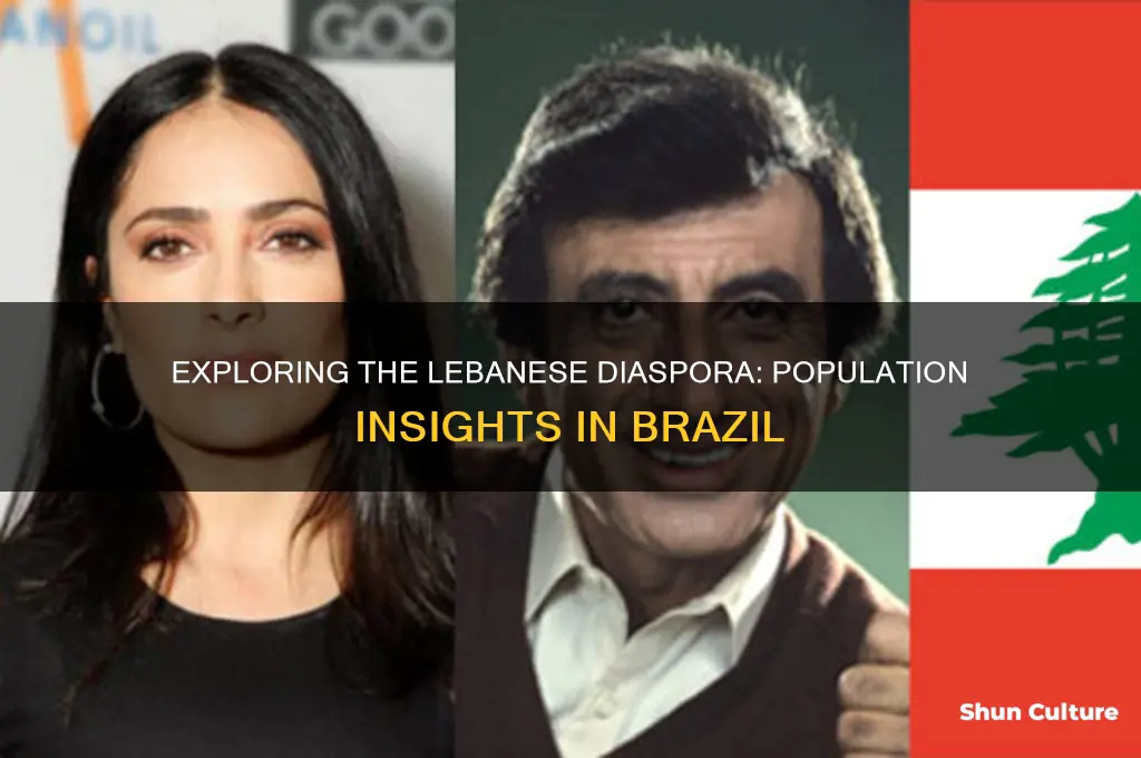 how many lebanese are in brazil