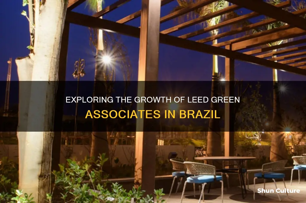 how many leed green associate in brazil