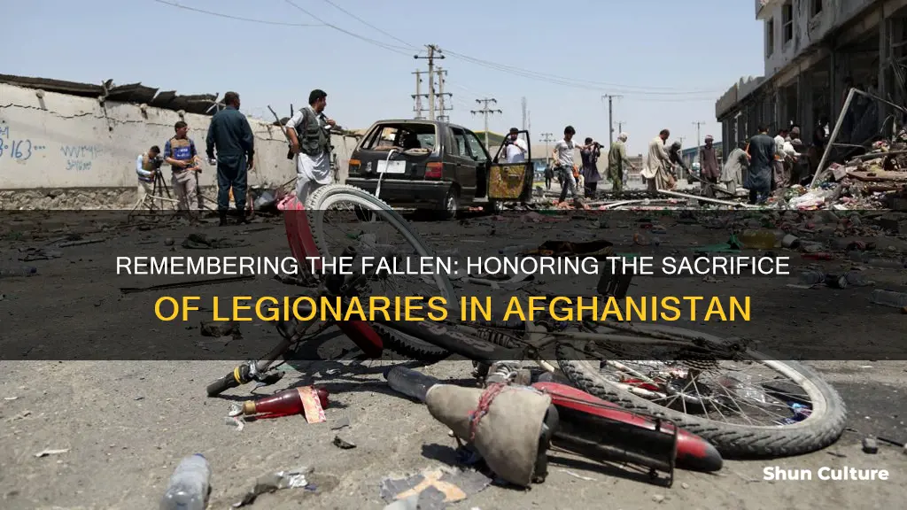 how many legionaries have died in afghanistan