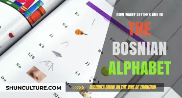 Exploring the Bosnian Alphabet: Total Letters and Unique Characteristics