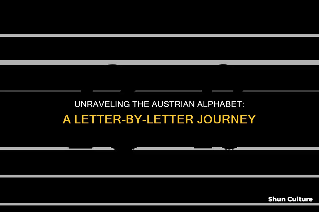 how many letters in the austrian alphabet