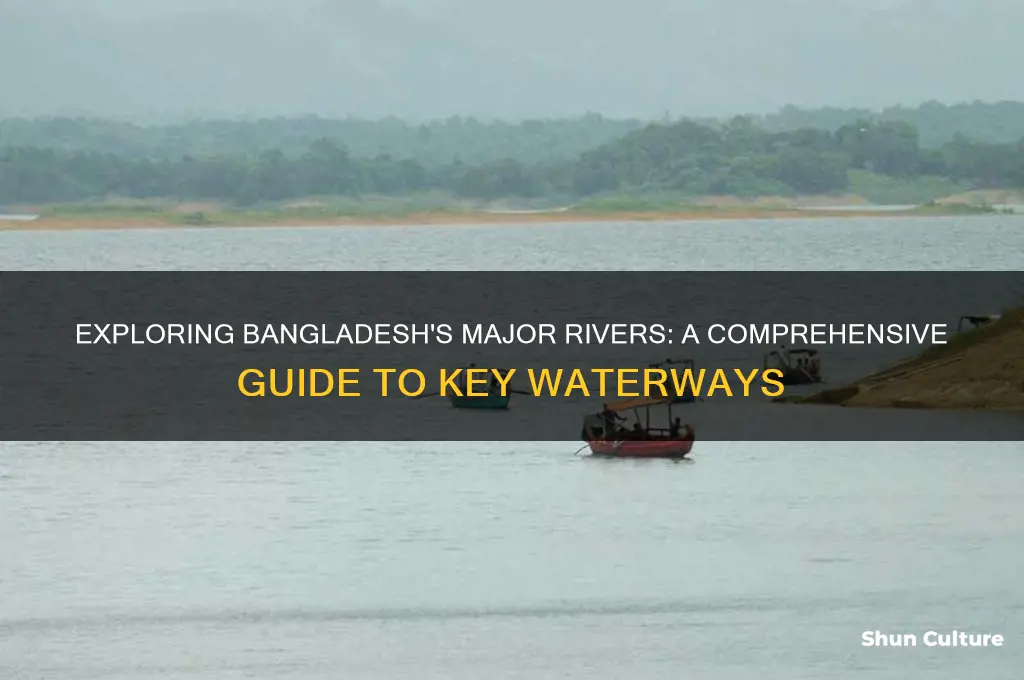 how many main river in bangladesh