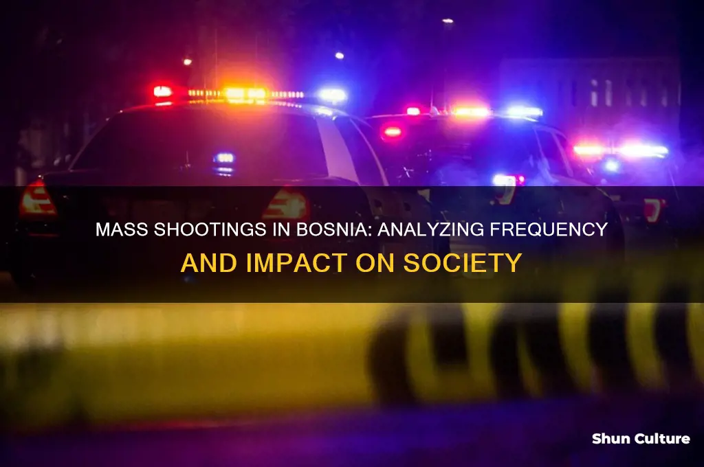 how many mass shooting in bosnia