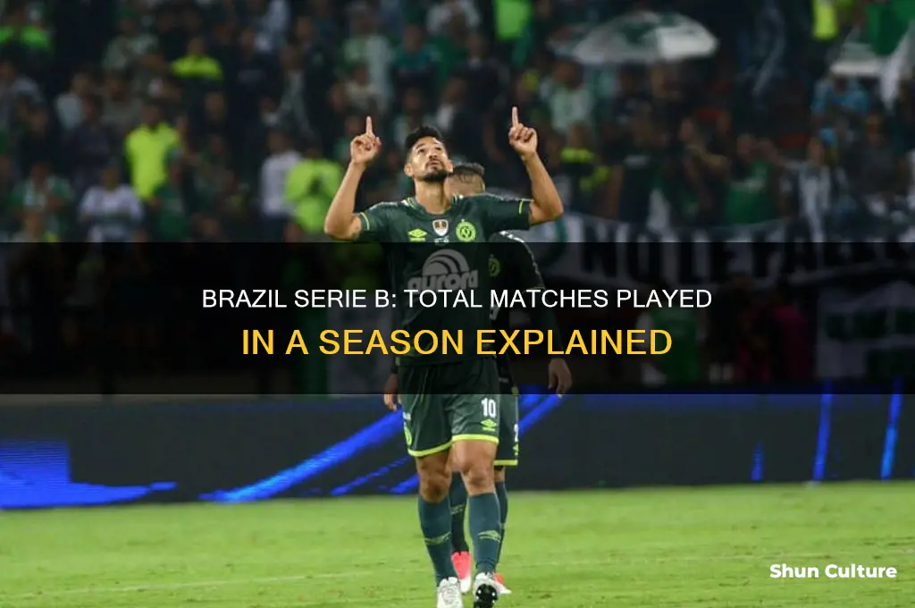 how many matches does brazil serie b play