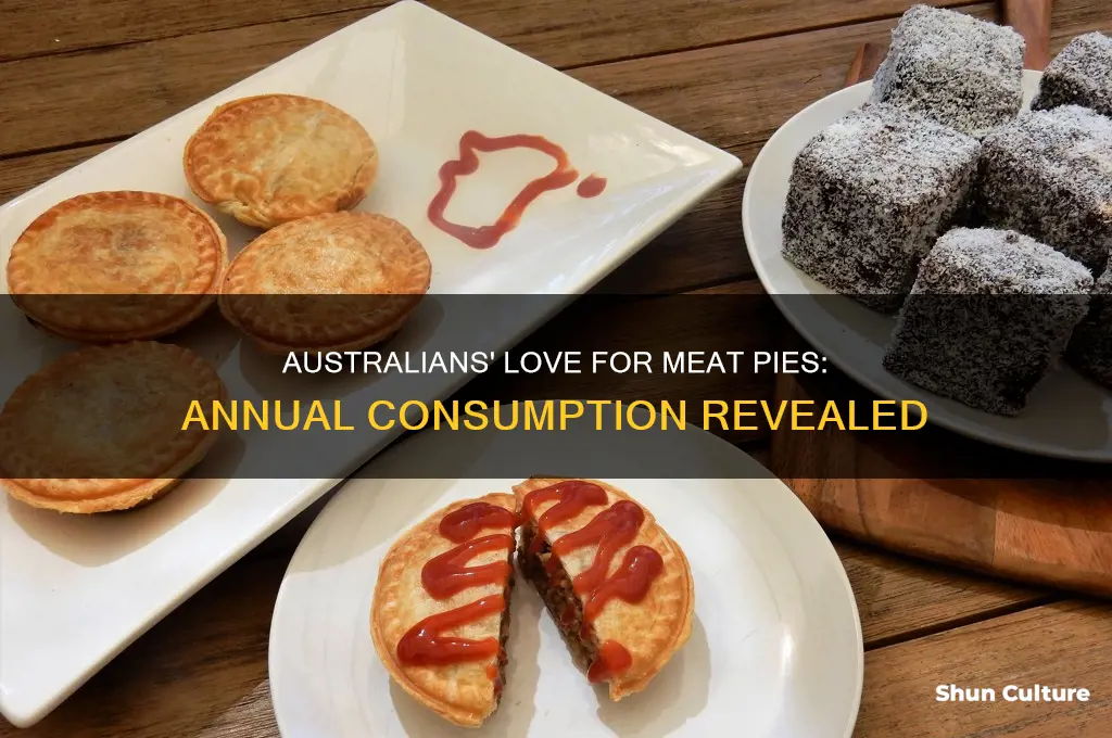 how many meat pies do australian consume every year