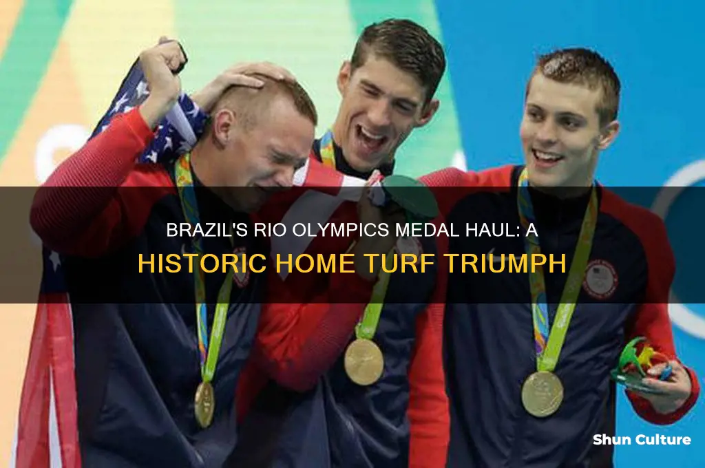 how many medals did brazil win in rio olympics