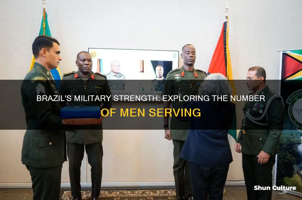 how many men are in brazil