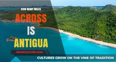 Exploring Antigua's Width: How Many Miles Across the Island Spans