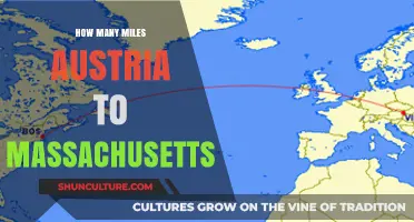 A Journey Across the Atlantic: Miles Between Austria and Massachusetts