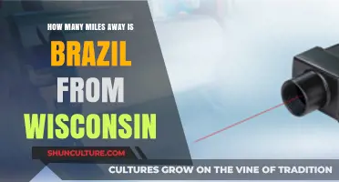 Exploring the Distance: Wisconsin to Brazil in Miles