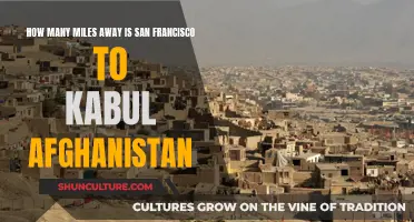 A World Apart: The Distance Between San Francisco and Kabul, Afghanistan