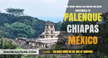 Distance from Antigua Guatemala to Palenque Chiapas Mexico: A Travel Guide