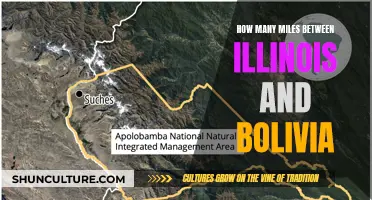 Miles Traveled: Illinois to Bolivia