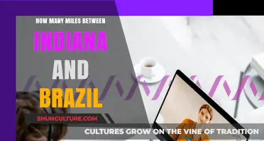 Distance from Indiana to Brazil: Miles and Travel Insights