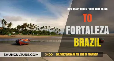 Anna, Texas to Fortaleza, Brazil: Calculating the Distance in Miles