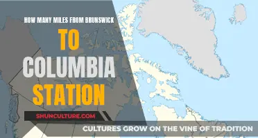Brunswick to Columbia: Miles Explored