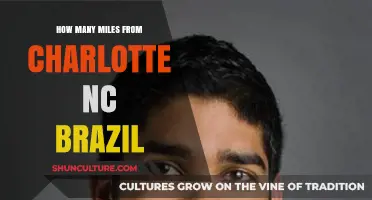 Charlotte NC to Brazil: Unveiling the Distance Across Continents
