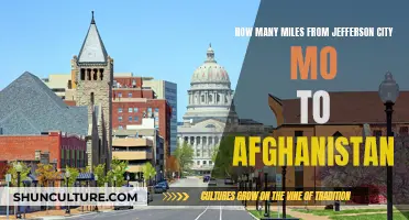 The Long Road to Afghanistan: Mapping the Miles from Jefferson City, MO