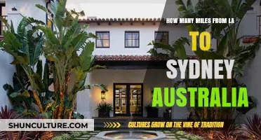LA to Sydney: Unveiling the Miles Between Two Iconic Cities
