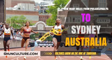 Philadelphia to Sydney: Unveiling the Miles Between Two Iconic Cities